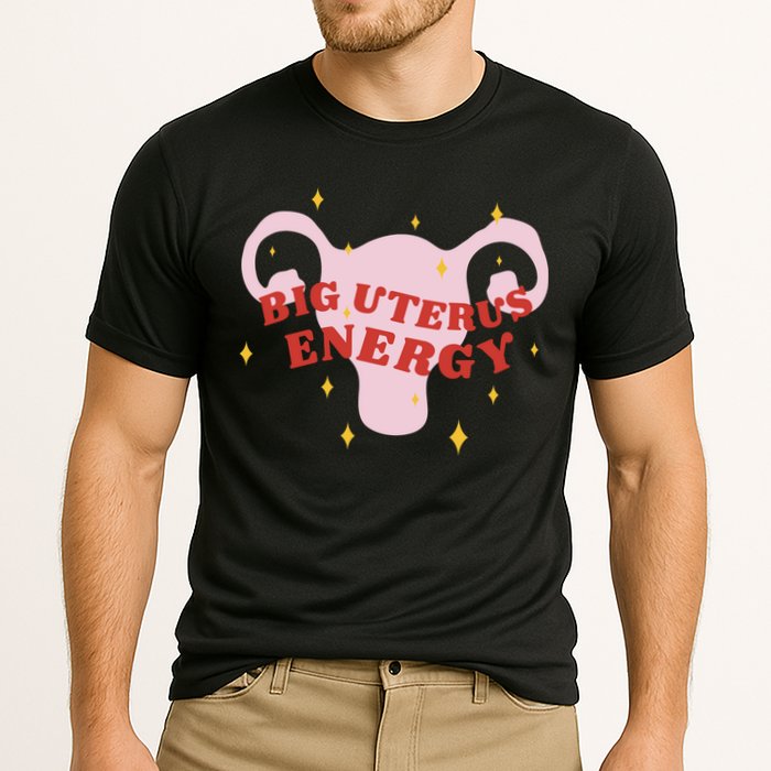 Big Uterus Energy Cooling Performance Crew T-Shirt