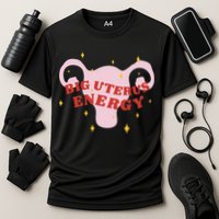 Big Uterus Energy Cooling Performance Crew T-Shirt