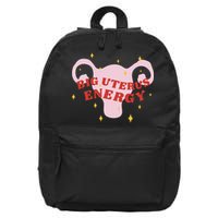 Big Uterus Energy 16 in Basic Backpack