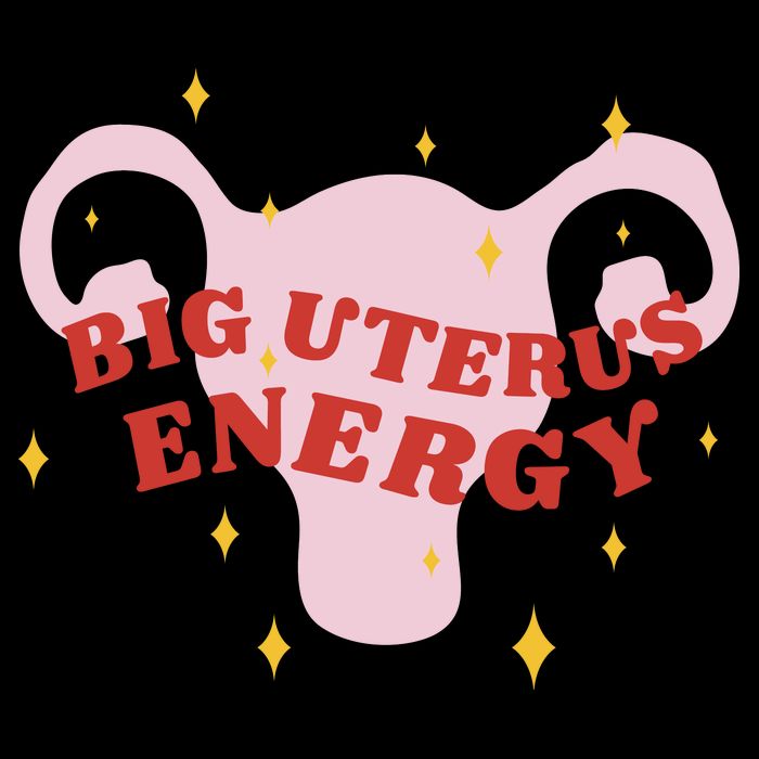 Big Uterus Energy 16 in Basic Backpack