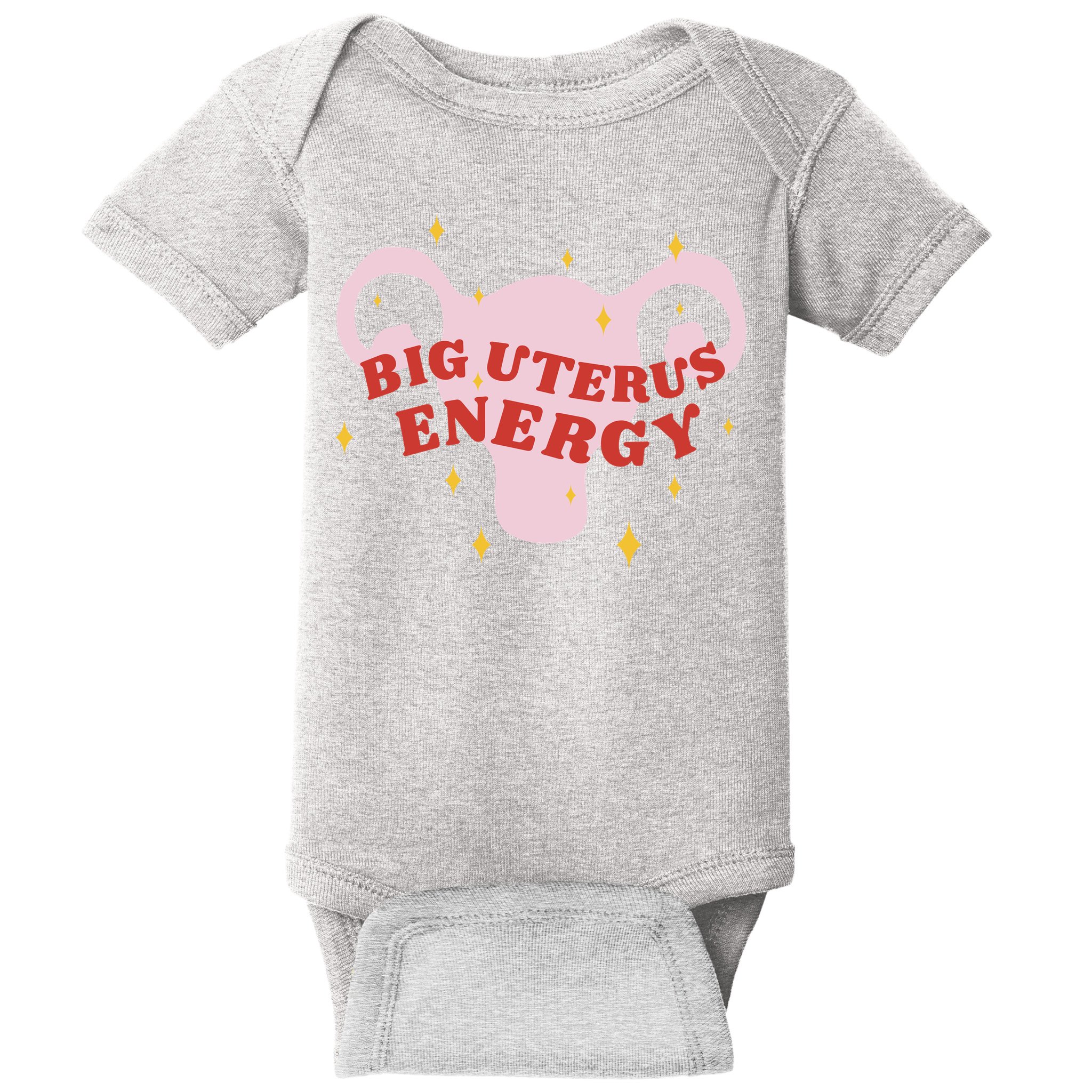 Big Uterus Energy Baby Bodysuit