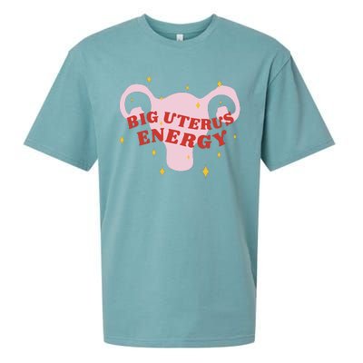 Big Uterus Energy Sueded Cloud Jersey T-Shirt