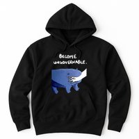 Become Ungovernable Funny Baby Hippo Moo Deng Funny Saying Hoodie
