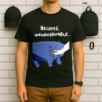 Become Ungovernable Funny Baby Hippo Moo Deng Funny Saying T-Shirt