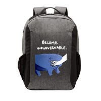 Become Ungovernable Funny Baby Hippo Moo Deng Funny Saying Vector Backpack