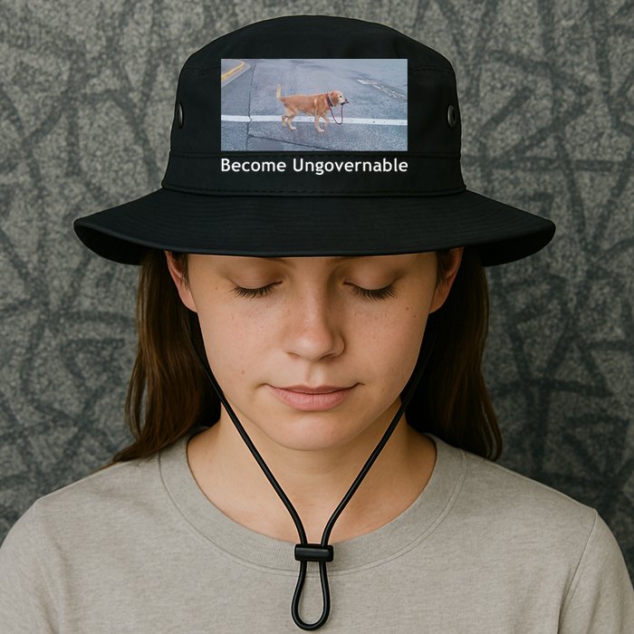 Become Ungovernable Funny Dog Meme Bucket Hat