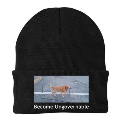Become Ungovernable Funny Dog Meme Beanie