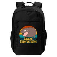Become Ungovernable Funny Hippo Backpack