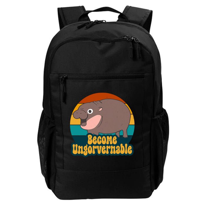 Become Ungovernable Funny Hippo Backpack