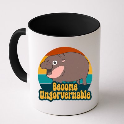 Become Ungovernable Funny Hippo Mug