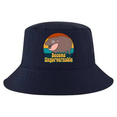 Become Ungovernable Funny Hippo Cool Comfort Performance Bucket Hat