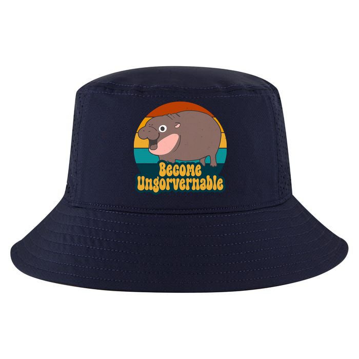 Become Ungovernable Funny Hippo Cool Comfort Performance Bucket Hat