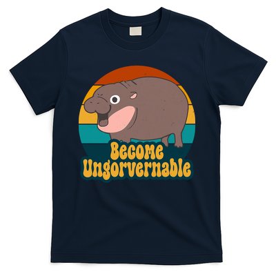 Become Ungovernable Funny Hippo T-Shirt