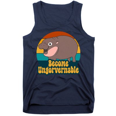 Become Ungovernable Funny Hippo Tank Top