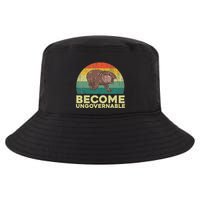 Become Ungovernable Funny Baby Hippo Moo Deng Funny Saying Cool Comfort Performance Bucket Hat