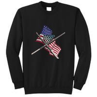 Billiards Usa Flag Billiards Dad Gift For Father’s Day Sweatshirt