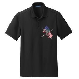 Billiards Usa Flag Billiards Dad Gift For Father’s Day Dry Zone Grid Polo