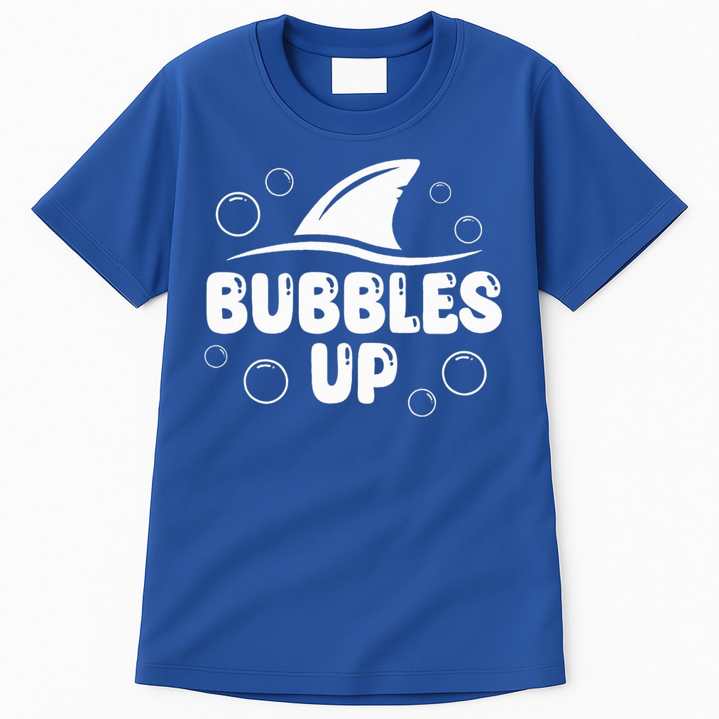 Bubbles Up funny Shark Bubbles Up  Tall T-Shirt