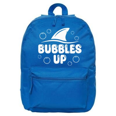 Bubbles Up funny Shark Bubbles Up  16 in Basic Backpack