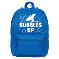 Bubbles Up funny Shark Bubbles Up  16 in Basic Backpack