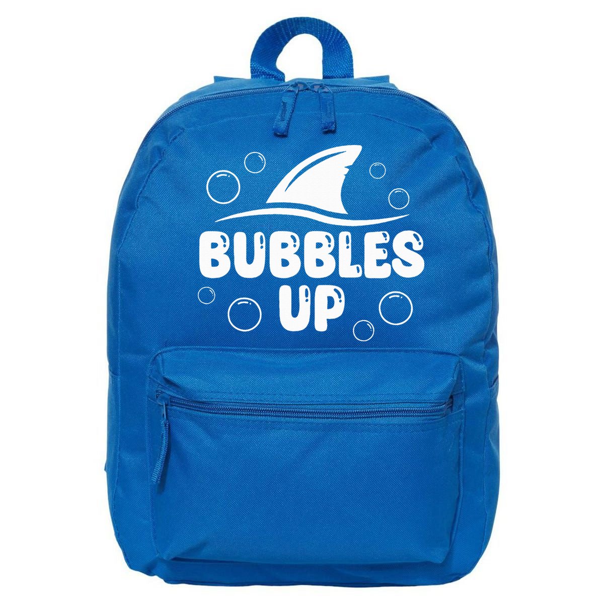 Bubbles Up funny Shark Bubbles Up  16 in Basic Backpack