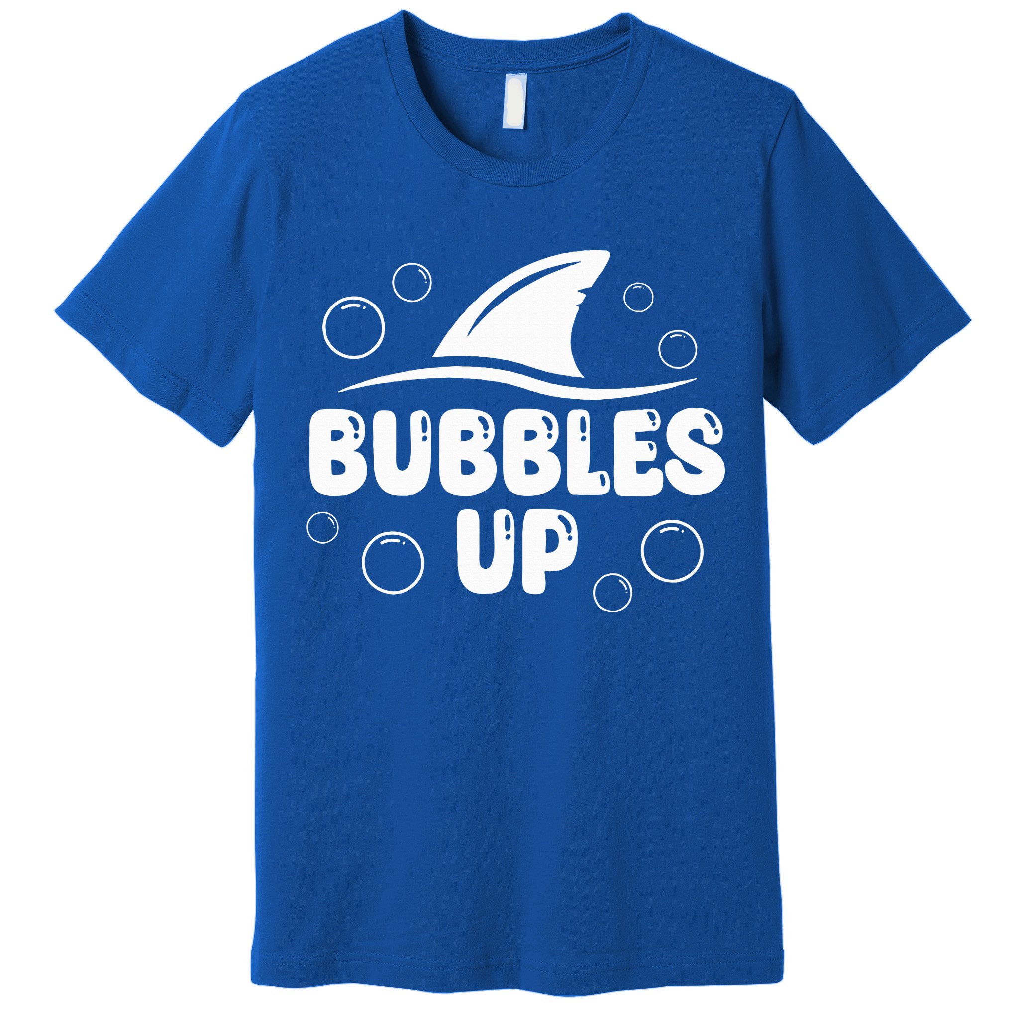 Bubbles Up funny Shark Bubbles Up  Premium T-Shirt