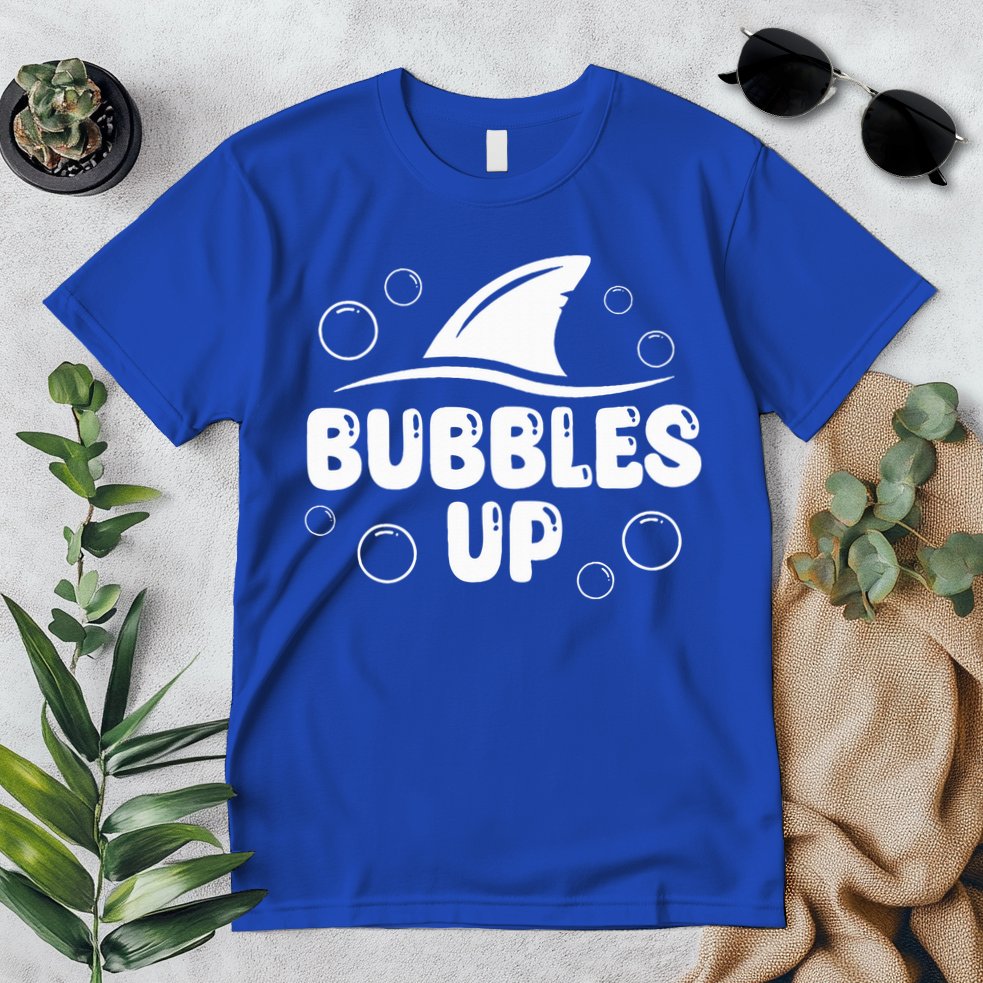 Bubbles Up funny Shark Bubbles Up  Premium T-Shirt