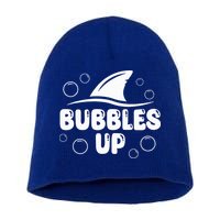 Bubbles Up funny Shark Bubbles Up  Short Acrylic Beanie
