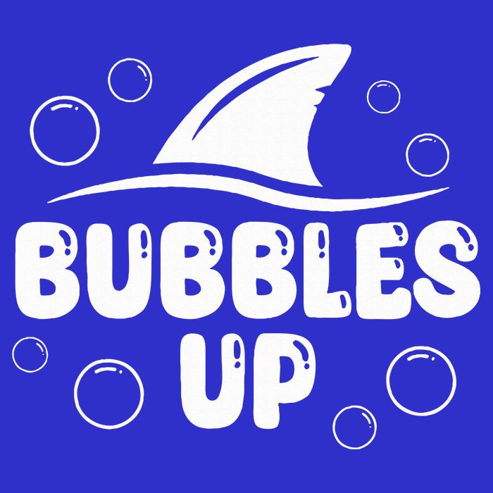 Bubbles Up funny Shark Bubbles Up  Short Acrylic Beanie
