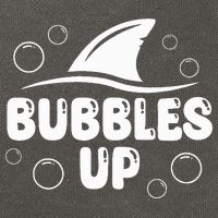 Bubbles Up funny Shark Bubbles Up  Cotton Canvas Backpack