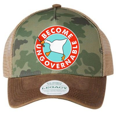 Become Ungovernable Funny Goose Legacy Tie Dye Trucker Hat