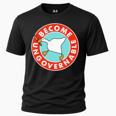 Become Ungovernable Funny Goose Performance Shirt