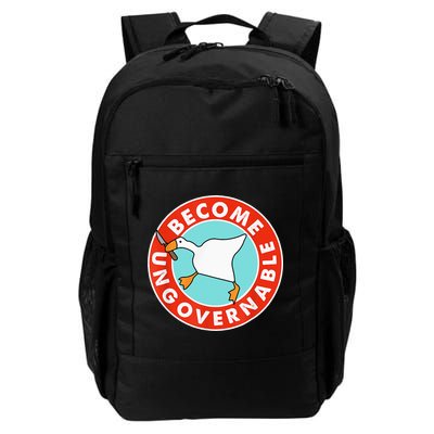 Become Ungovernable Funny Goose Backpack