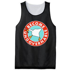 Become Ungovernable Funny Goose Mesh Reversible Basketball Jersey Tank