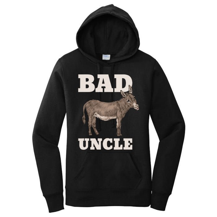 BADASS Uncle Funny Pun Cool Women's Pullover Hoodie