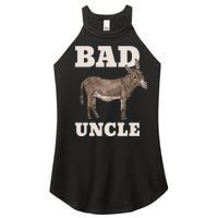 BADASS Uncle Funny Pun Cool Women's Perfect Tri Rocker Tank