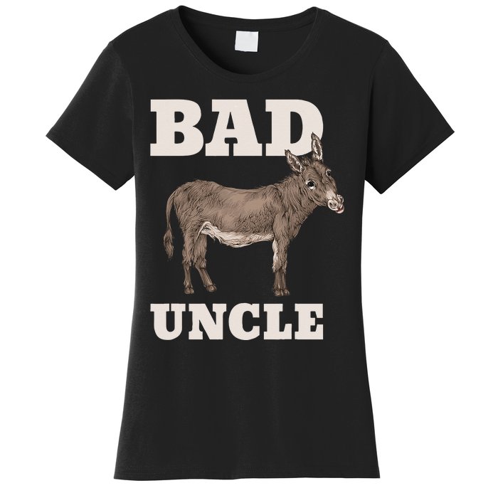 BADASS Uncle Funny Pun Cool Women's T-Shirt