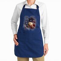 Baseball Usa Flag Apron