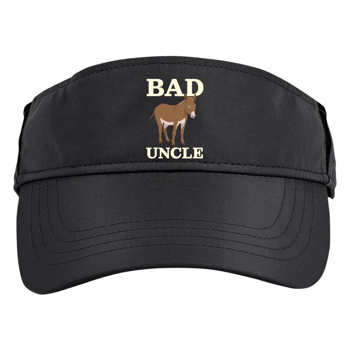 Bad Uncle Funny Uncle Donkey Uncles Gift Adult Drive Performance Visor