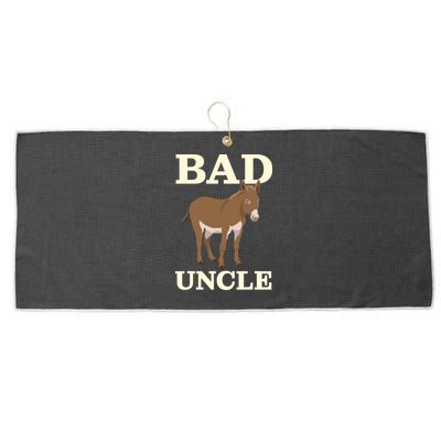 Bad Uncle Funny Uncle Donkey Uncles Gift Large Microfiber Waffle Golf Towel