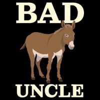 Bad Uncle Funny Uncle Donkey Uncles Gift Short Acrylic Beanie