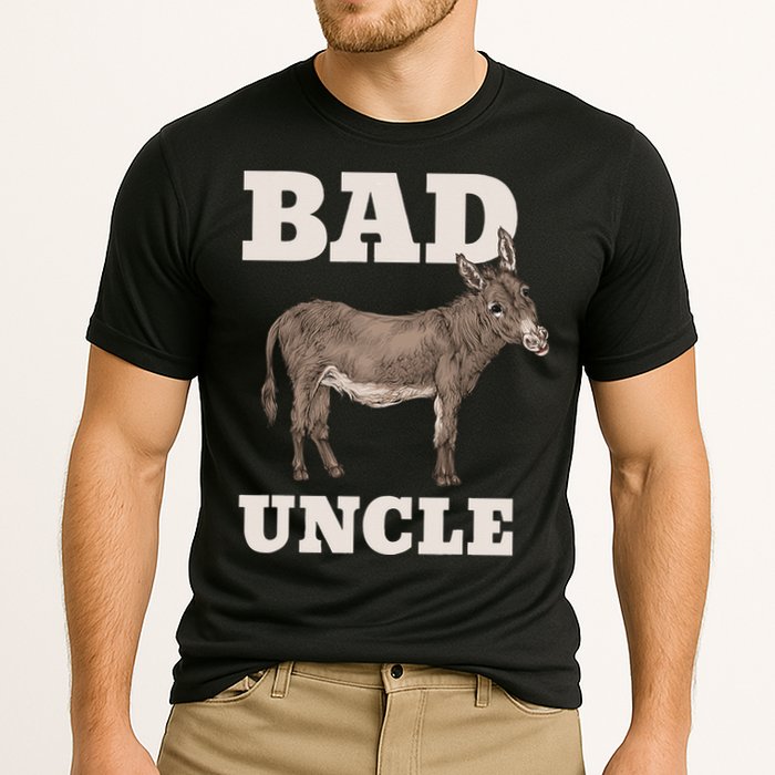 BADASS Uncle Funny Pun Cool Cooling Performance Crew T-Shirt