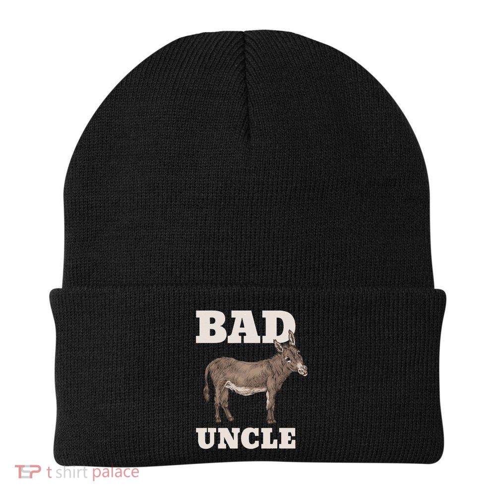 BADASS Uncle Funny Pun Cool Beanie