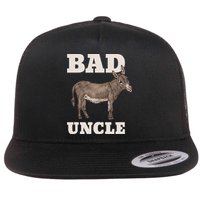BADASS Uncle Funny Pun Cool Flatbill Hat