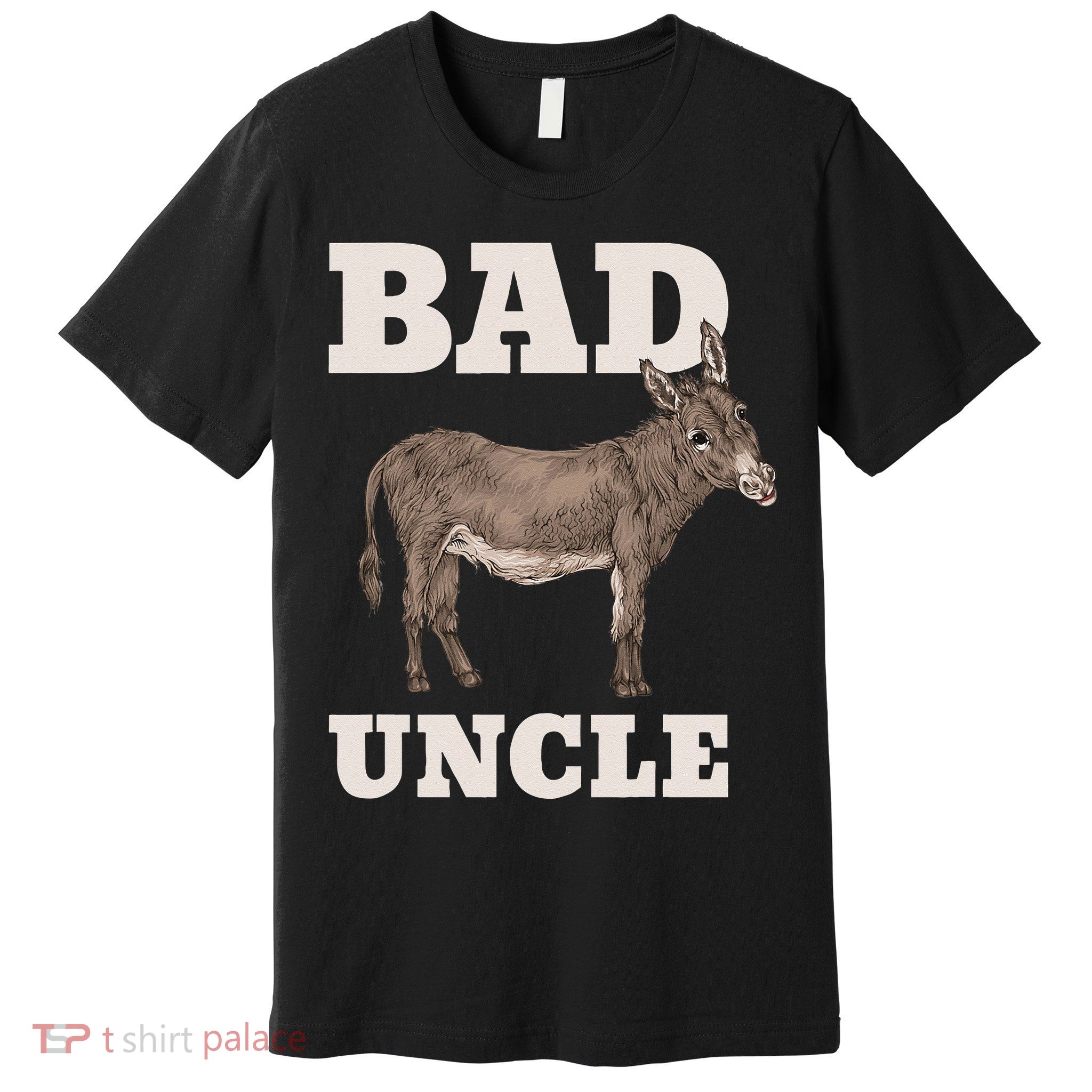 BADASS Uncle Funny Pun Cool Premium T-Shirt