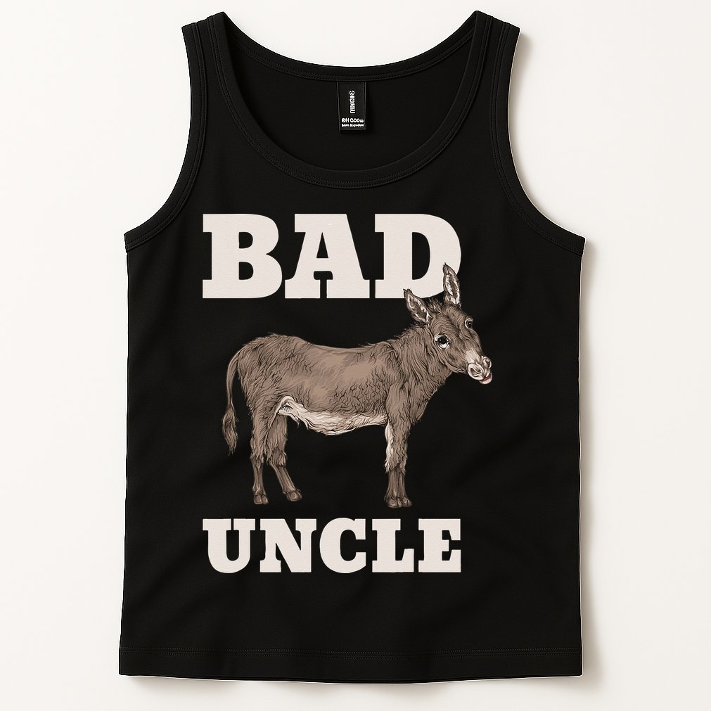 BADASS Uncle Funny Pun Cool Tank Top