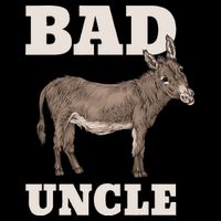 BADASS Uncle Funny Pun Cool Women's V-Neck T-Shirt