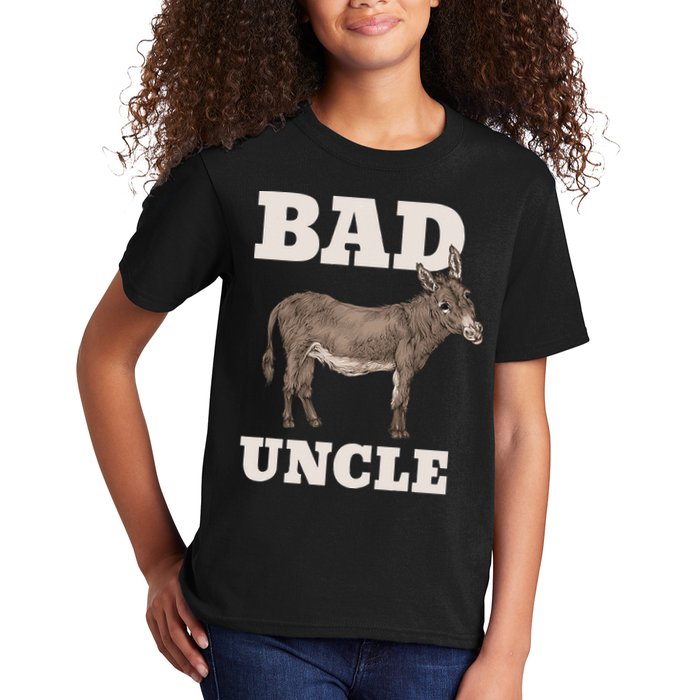 BADASS Uncle Funny Pun Cool Kids T-Shirt