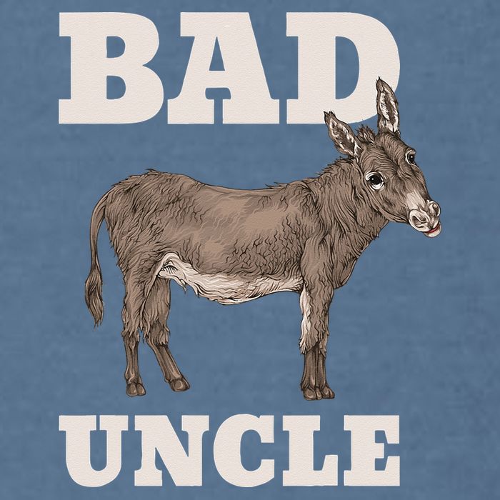 BADASS Uncle Funny Pun Cool Garment-Dyed Sweatshirt