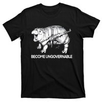 Become Ungovernable Funny Moodeng T-Shirt